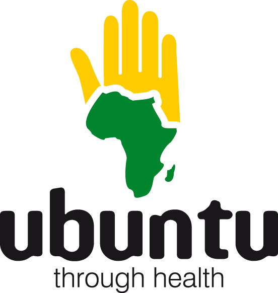 Ubuntu logo with black text