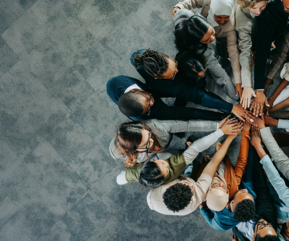 community trust hands in